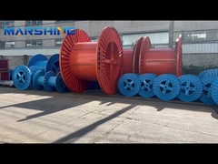 Tambour de stockage de câbles en acier ondulé conception lourde