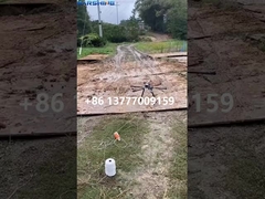 Drone de câblage de lignes électriques industrielles à haute altitude avec spécifications de taille de transport